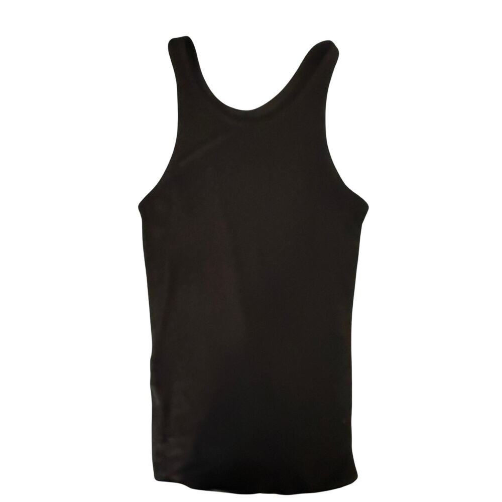 Lululemon Black Ribbed Racerback Tank Top Womens Size 8 Activewear Yoga